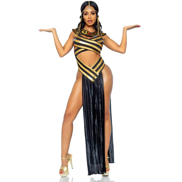 Nile Queen Costume Womens Plus Sizes 1x 2x 3x 4x Halloween Cosplay Roleplay - Picture 3 of 10
